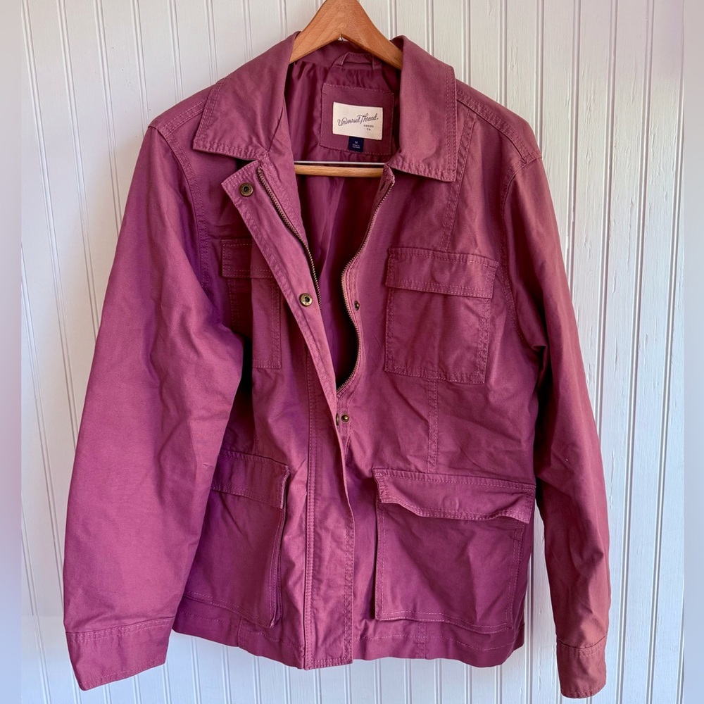 Purple Jacket Size M utility spring jacket